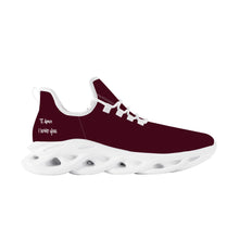 Load image into Gallery viewer, Ti Amo I love you - Exclusive Brand  - Rustic Red - Mens / Womens - Flex Control Sneakers- White Soles
