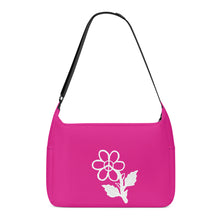 Load image into Gallery viewer, Ti Amo I love you - Exclusive Brand - Barbie Pink 2 - White Daisy - Journey Computer Shoulder Bag
