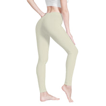 Load image into Gallery viewer, Ti Amo I love you - Exclusive Brand  - White Rock - White Daisy -  Yoga Leggings
