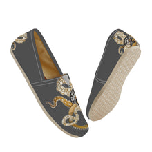 Load image into Gallery viewer, Ti Amo I love you  - Exclusive Brand  - Dark Gray Octopus - Casual Flat Driving Shoe
