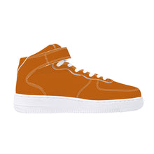 Load image into Gallery viewer, Ti Amo I love you - Exclusive Brand - Alloy Orange - High Top Unisex Sneakers
