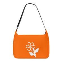 Load image into Gallery viewer, Ti Amo I love you - Exclusive Brand - Blaze Orange - White Daisy - Journey Computer Shoulder Bag
