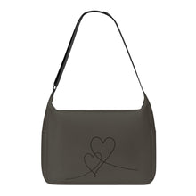 Load image into Gallery viewer, Ti Amo I love you - Exclusive Brand - Armadillo - Double Script Heart - Journey Computer Shoulder Bag
