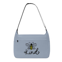 Load image into Gallery viewer, Ti Amo I love you - Exclusive Brand - Gull Gray - Bee Kind - Journey Computer Shoulder Bag
