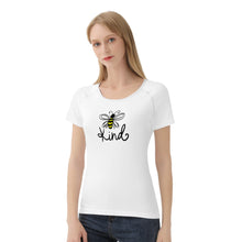 Load image into Gallery viewer, Ti Amo I love you - Exclusive Brand  - White - Bee Kind - Women&#39;s T shirt - Sizes XS-2XL
