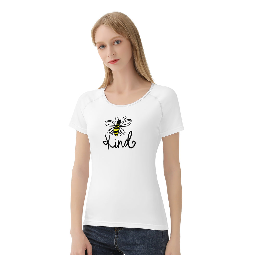 Ti Amo I love you - Exclusive Brand  - White - Bee Kind - Women's T shirt - Sizes XS-2XL