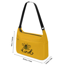 Load image into Gallery viewer, Ti Amo I love you - Exclusive Brand - Bee Yellow - Bee Kind - Journey Computer Shoulder Bag
