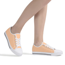 Load image into Gallery viewer, Ti Amo I love you - Exclusive Brand - Low-Top Canvas Shoes- White Soles
