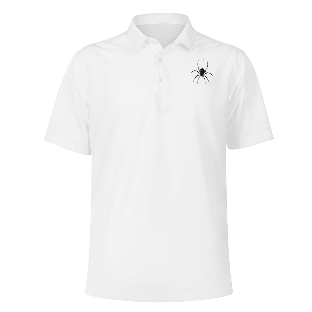 Ti Amo I love you - Exclusive Brand  - White -  Spider - Mens Polo Shirt