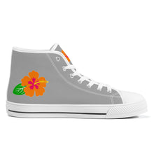 Load image into Gallery viewer, Ti Amo I love you  - Exclusive Brand  - Womens High-Top Canvas Shoes - White Soles
