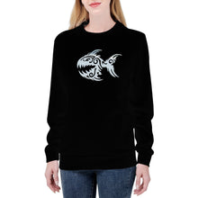 Load image into Gallery viewer, Ti Amo I love you - Exclusive Brand  - Black - Angry Fish - Women&#39;s Sweatshirt
