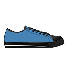 Load image into Gallery viewer, Ti Amo I love you - Exclusive Brand  - Low-Top Canvas Shoes - Black
