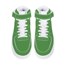 Load image into Gallery viewer, Ti Amo I love you - Exclusive Brand - Bamboo Green - High Top Unisex Sneakers
