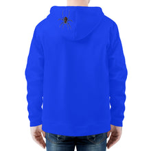 Load image into Gallery viewer, Ti Amo I love you - Exclusive Brand  - Blue Blue Eyes -  Men&#39;s Zip Hoodie
