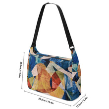 Load image into Gallery viewer, Ti Amo I love you - Exclusive Brand - Multicolored Abstract - Journey Computer Shoulder Bag
