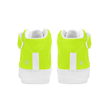 Load image into Gallery viewer, Ti Amo I love you - Exclusive Brand - Artic Lime - High Top Unisex Sneakers
