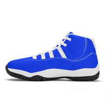 Load image into Gallery viewer, Ti Amo I love you - Exclusive Brand - Blue Blue Eyes - High Top Air Retro Sneakers - White Laces
