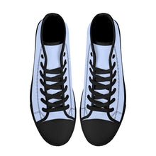 Load image into Gallery viewer, Ti Amo I love you - Exclusive Brand - High-Top Canvas Shoes - Black Soles
