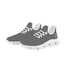 Load image into Gallery viewer, Ti Amo I love you -  Exclusive Brand  - Davy&#39;s Grey - Mens / Womens - Flex Control Sneakers - White Soles
