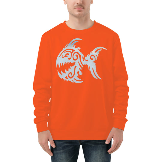 Ti Amo I love you - Exclusive Brand  -  Angry Fish - Men's Sweatshirt