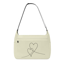 Load image into Gallery viewer, Ti Amo I love you - Exclusive Brand - Aths Special - Double Script Heart - Journey Computer Shoulder Bag
