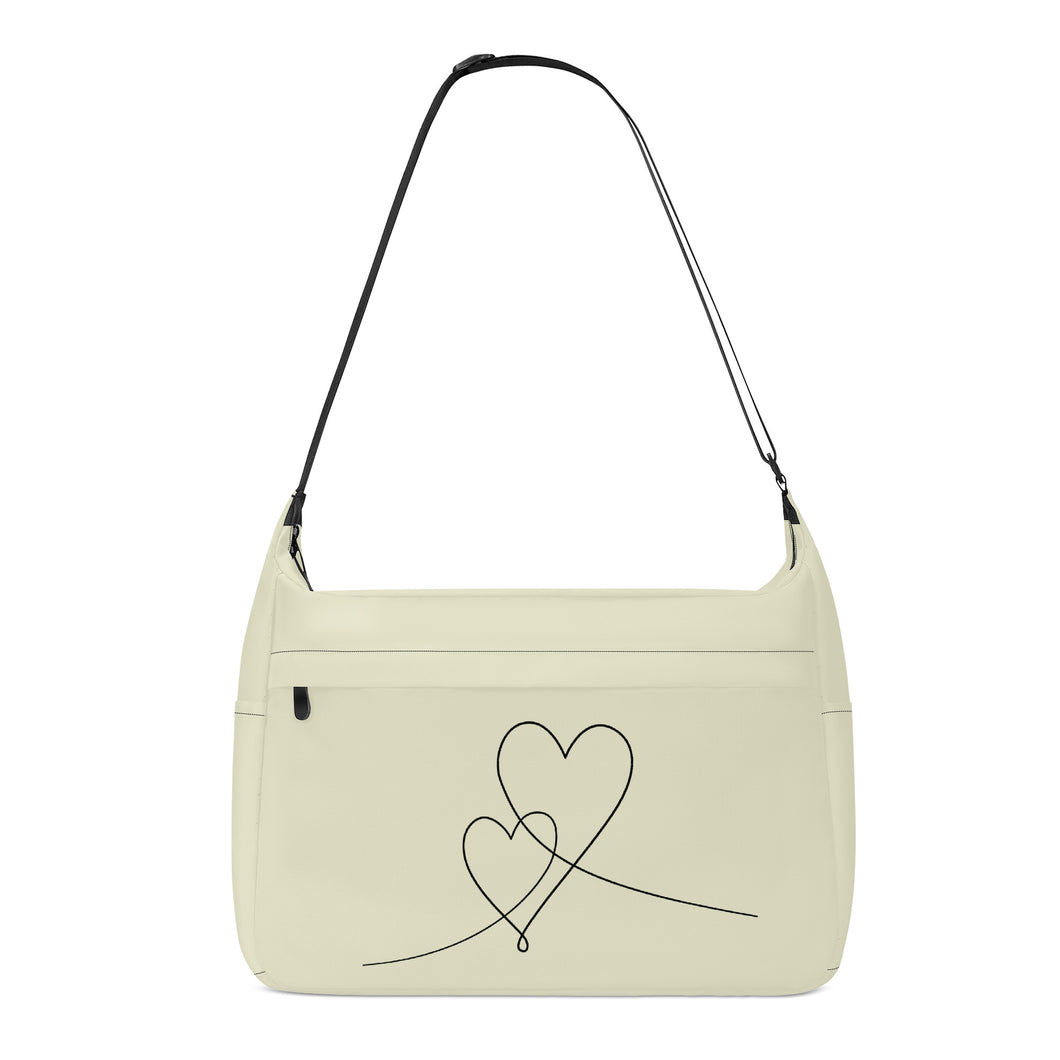 Ti Amo I love you - Exclusive Brand - Aths Special - Double Script Heart - Journey Computer Shoulder Bag