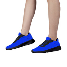 Load image into Gallery viewer, Ti Amo I love you - Exclusive Brand  - Blue Blue Eyes  - Air  Mesh Running Shoes - Black Soles
