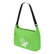 Load image into Gallery viewer, Ti Amo I love you - Exclusive Brand - Pastel Green - White Daisy -  Journey Computer Shoulder Bag
