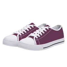 Load image into Gallery viewer, Ti Amo I love you - Exclusive Brand - Cosmic - Low-Top Canvas Shoes - White
