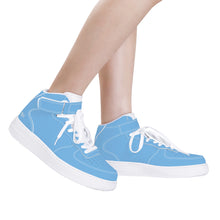 Load image into Gallery viewer, Ti Amo I love you - Ezclusive Brand - Aero Blue - High Top Unisex Sneakers
