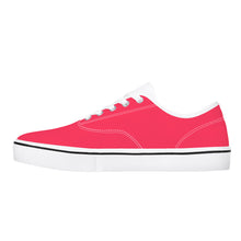 Load image into Gallery viewer, Ti Amo I love you -  Exclusive Brand  - Radical Red - Double White Heart -  Skate Shoe - White Soles
