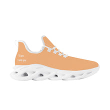 Load image into Gallery viewer, Ti Amo I love you - Exclusive Brand  - Macaroni and Cheese - Mens / Womens - Flex Control Sneakers- White Soles
