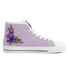 Load image into Gallery viewer, Ti Amo I love you - Exclusive Brand - High-Top Canvas Shoes - White Soles
