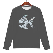 Load image into Gallery viewer, Ti Amo I love you - Davy&#39;s Grey - Angry Fish - Men&#39;s Sweatshirt
