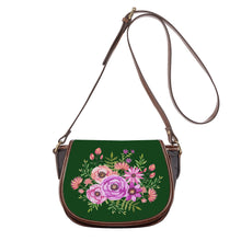 Load image into Gallery viewer, Ti Amo I love you - Exclusive Brand - Parsley - Floral Bouquet - Saddle Bag
