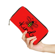 Load image into Gallery viewer, Ti Amo I love you - Exclusive Brand  - Red - Bee Kind - Zipper Purse Clutch Bag
