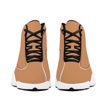 Load image into Gallery viewer, Ti Amo I love you  - Exclusive Brand  - Whiskey - Unisex Basketball Shoes - Black Laces
