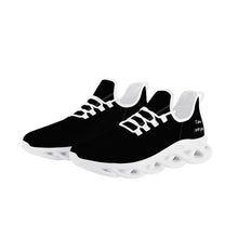 Load image into Gallery viewer, Ti Amo I love you Exclusive Brand  - Black - Mens / Womens - Flex Control Sneakers - White Soles
