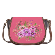 Load image into Gallery viewer, Ti Amo I love you - Exclusive Brand - Frolly 2 - Floral Bouquet -  Saddle Bag
