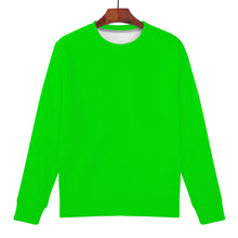 Load image into Gallery viewer, Ti Amo I love you - Exclusive Brand  - Green -  Solid Color - Women&#39;s Sweatshirt
