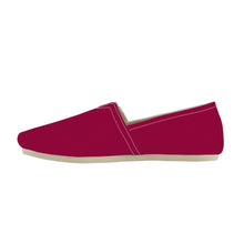 Load image into Gallery viewer, Ti Amo I love you  - Exclusive Brand  - Medium Dark Red -  Casual Flat Driving Shoe
