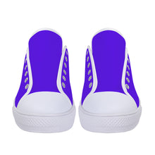 Load image into Gallery viewer, Ti Amo I love you - Exclusive Brand  - Low-Top Canvas Shoe- White Soles
