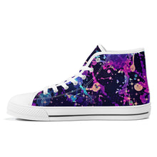 Load image into Gallery viewer, Ti Amo I love you - Exclusive Brand  - High-Top Canvas Shoes - White Soles
