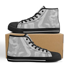 Load image into Gallery viewer, Ti Amo I love you - Exclusive Brand - High-Top Canvas Shoes - Black Soles
