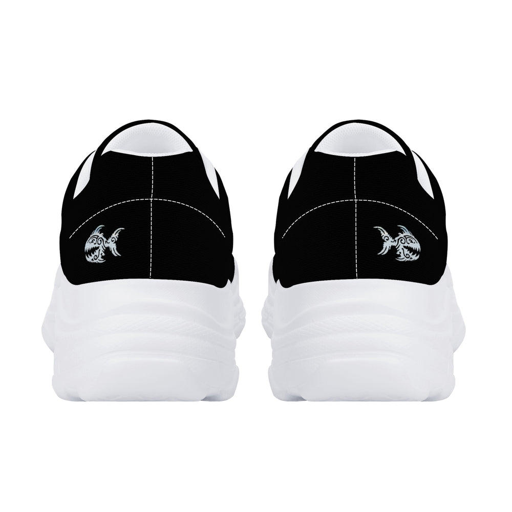 Ti Amo I love you  - Exclusive Brand  - Black - Chunky Sneakers - White Soles