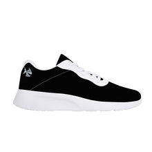 Load image into Gallery viewer, Ti Amo I love you  - Exclusive Brand  - Black  - Mens / Womens - Air Mesh Running Shoes - White Soles
