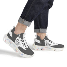 Load image into Gallery viewer, Ti Amo I love you - Exclusive Brand  - Davy&#39;s Grey - Air Max React Sneakers - White Soles
