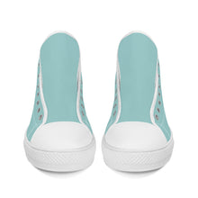 Load image into Gallery viewer, Ti Amo I love you - Exclusive Brand  - High-Top Canvas Shoes - White Soles
