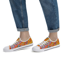 Load image into Gallery viewer, Ti Amo I love you - Exclusive Brand  -  Low-Top Canvas Shoes- White Soles
