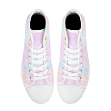 Load image into Gallery viewer, Ti Amo I love you - Exclusive Brand  - High-Top Canvas Shoes - White Soles
